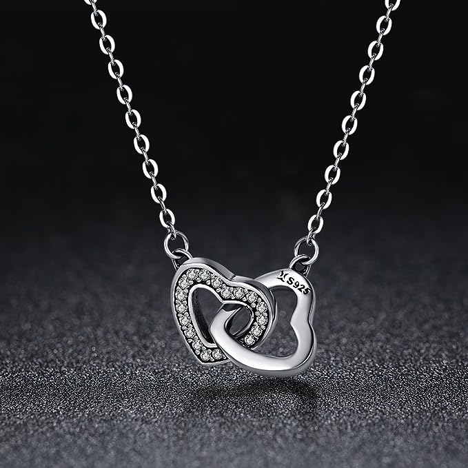 Kärlekssymbol, evig kärlek, halsband, s925